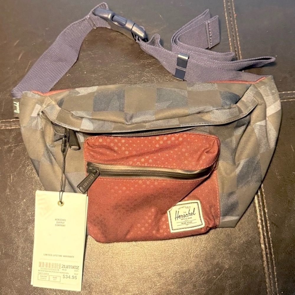 NWT Herschel Supply Company Multi-Color Waist Bag